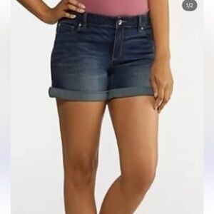 Cato Dark Blue Denim Shorts